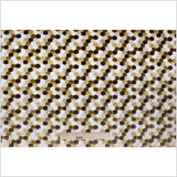 Grass Laser-Cut Geometric Polyester Velvet