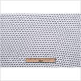 White Double Knit Honeycomb Mesh