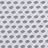 White Double Knit Honeycomb Mesh
