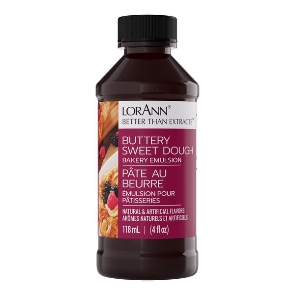 LorAnn Oils 4 fl. oz. Buttery Sweet Dough Bakery Emulsion
