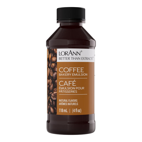 LorAnn Oils 4 fl. oz. All-Natural Coffee Bakery Emulsion
