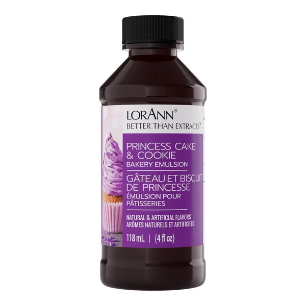 LorAnn Oils 4 fl. oz. Princess Cake and Cookie Bakery Emulsion