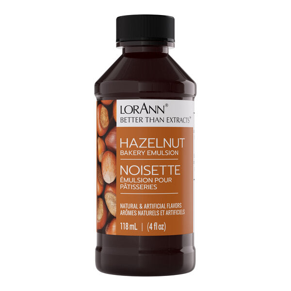 LorAnn Oils 4 fl. oz. Hazelnut Bakery Emulsion
