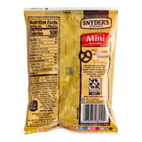 Snyder's of Hanover Mini Pretzels 0.92 oz. - 88/Case