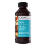 LorAnn Oils 4 fl. oz. Rum Bakery Emulsion - 6/Case