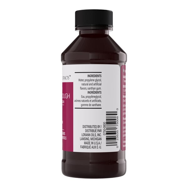 LorAnn Oils 4 fl. oz. Buttery Sweet Dough Bakery Emulsion - 6/Case