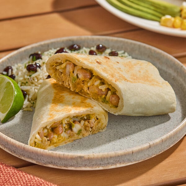 Tres Picosos Foil-Wrapped Pork Carnitas Burrito 8 oz. - 20/Case