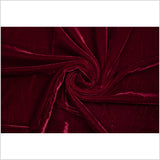 Polyester Micro Velvet - Garnet