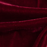 Polyester Micro Velvet - Garnet