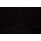 Polyester Micro Velvet - Black