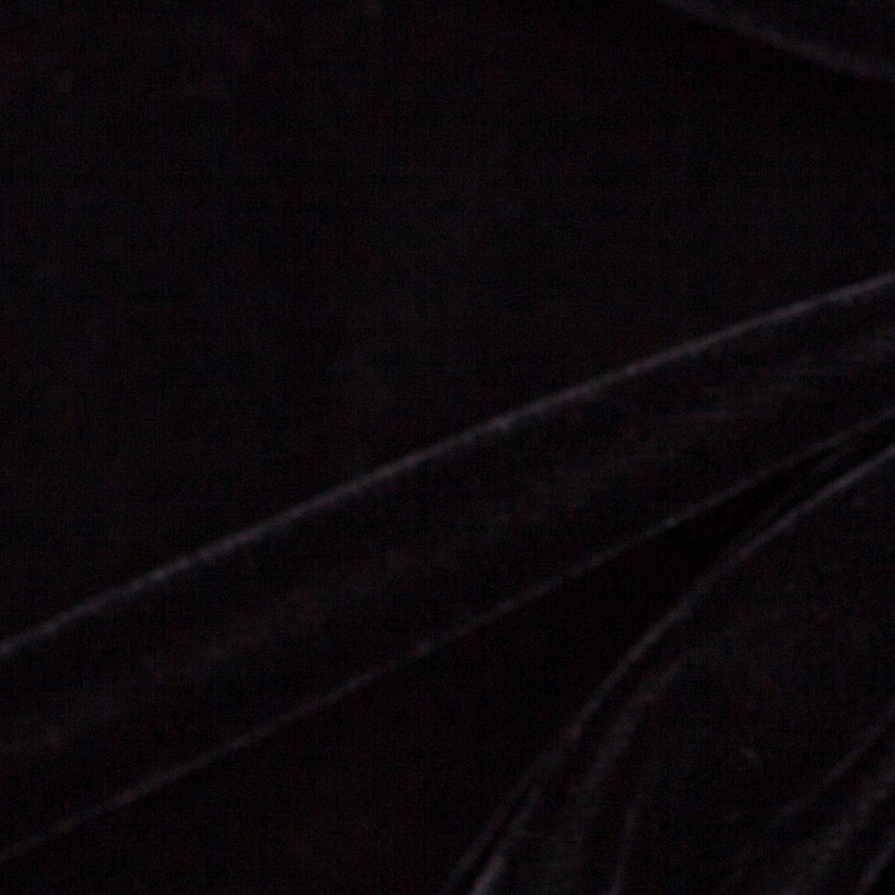 Polyester Micro Velvet - Black