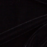 Polyester Micro Velvet - Black