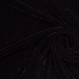 Polyester Micro Velvet - Black