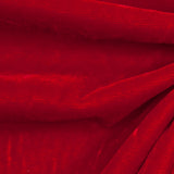 Polyester Micro Velvet - Red