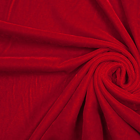 Polyester Micro Velvet - Red
