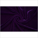 Polyester Micro Velvet - Royal Purple