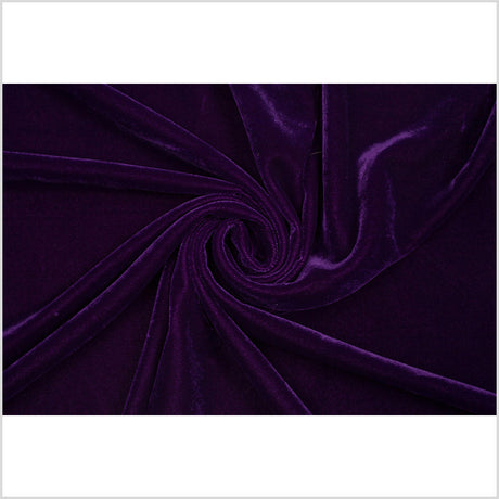Polyester Micro Velvet - Royal Purple