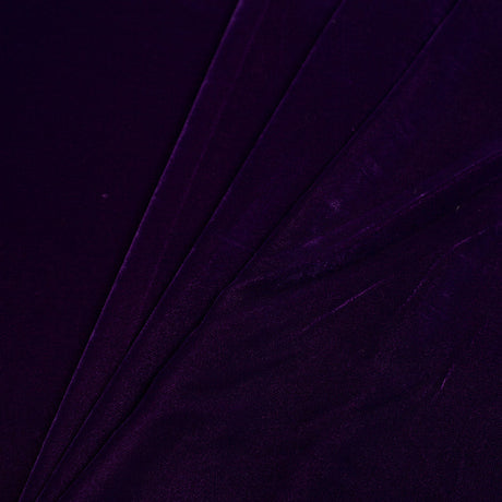 Polyester Micro Velvet - Royal Purple