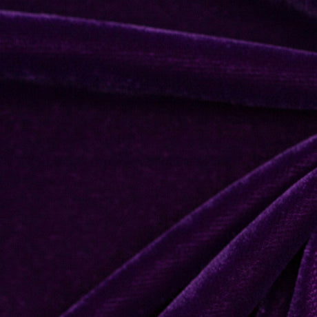 Polyester Micro Velvet - Royal Purple