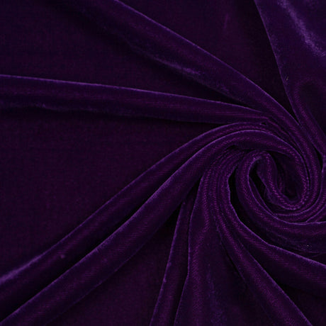Polyester Micro Velvet - Royal Purple