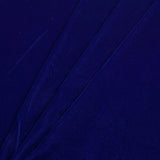 Polyester Micro Velvet - Primary Blue