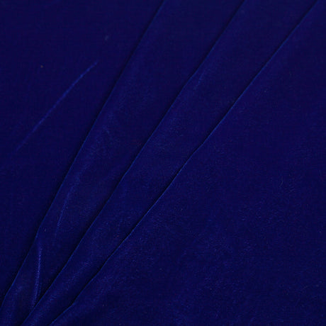 Polyester Micro Velvet - Primary Blue