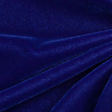 Polyester Micro Velvet - Primary Blue