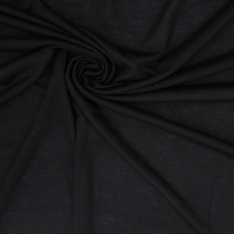 Black Micro Modal Jersey