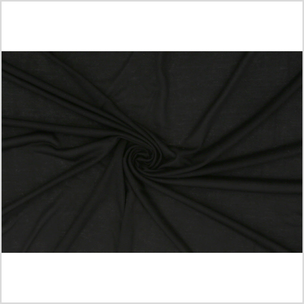 Black Micro Modal Jersey