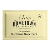 Hometown Provisions Yellow Sucralose Sugar Substitute Packet 1 Gram - 2,000/Case