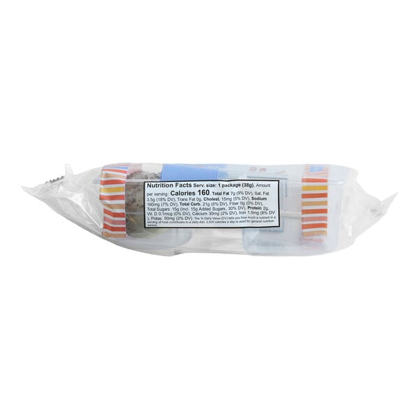 iNKLeS Individually Wrapped Cookies and Cream Cake Pop 1.34 oz. - 20/Case
