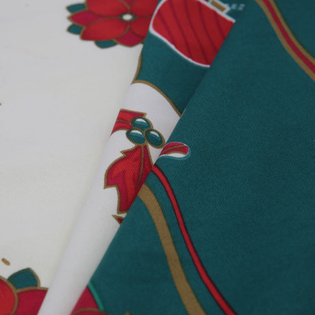 Christmas Tablecloth Polyester Woven Fabric