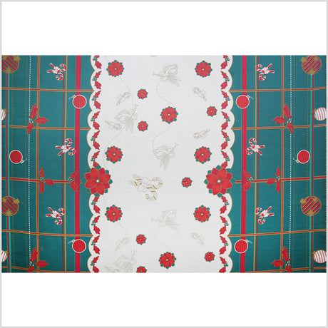 Christmas Tablecloth Polyester Woven Fabric