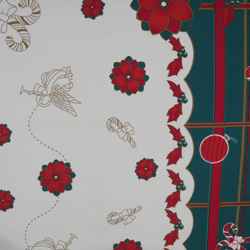 Christmas Tablecloth Polyester Woven Fabric