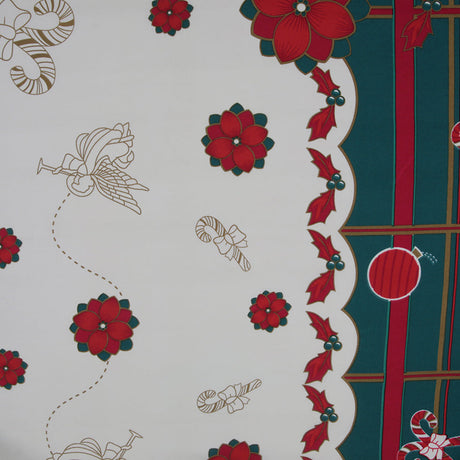 Christmas Tablecloth Polyester Woven Fabric