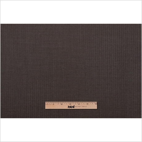 Rag & Bone Burnt Charcoal Pin Striped Stretch Wool Suiting