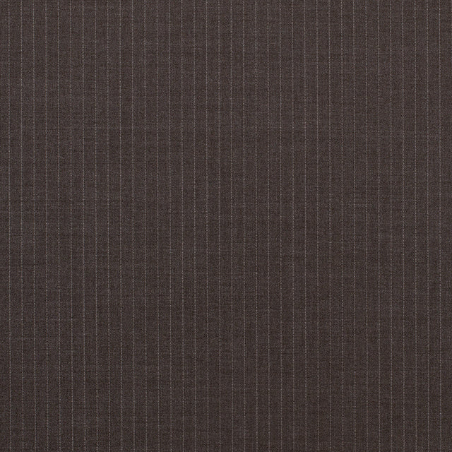 Rag & Bone Burnt Charcoal Pin Striped Stretch Wool Suiting