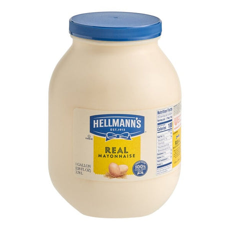 Hellmann's 1 Gallon Real Mayonnaise - 4/Case