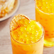Possmei Passion Fruit Popping Boba 7.05 lb. - 4/Case