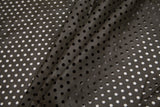 Small Army Green Perforated Lamb Leather