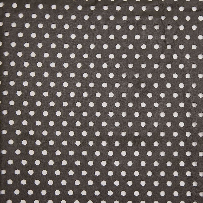 Small Army Green Perforated Lamb Leather