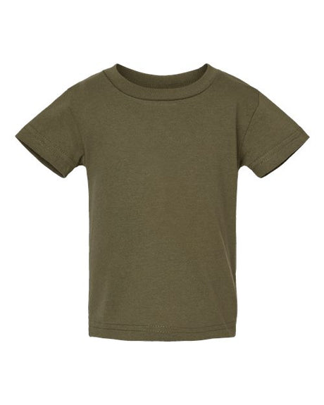 RADYAN® Infant Cotton Crewneck Short Sleeve Jersey Tee