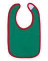 RADYAN® Infant Contrast Trim Premium Jersey Bib - 1004