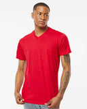 Tultex® Poly Rich V-Neck Short Sleeve T-Shirt