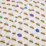 Pop Art Lips Digitally Printed Stretch Neoprene/Scuba Knit