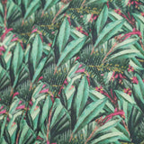 Tropical Leaves Digitally Printed Stretch Neoprene/Scuba Knit
