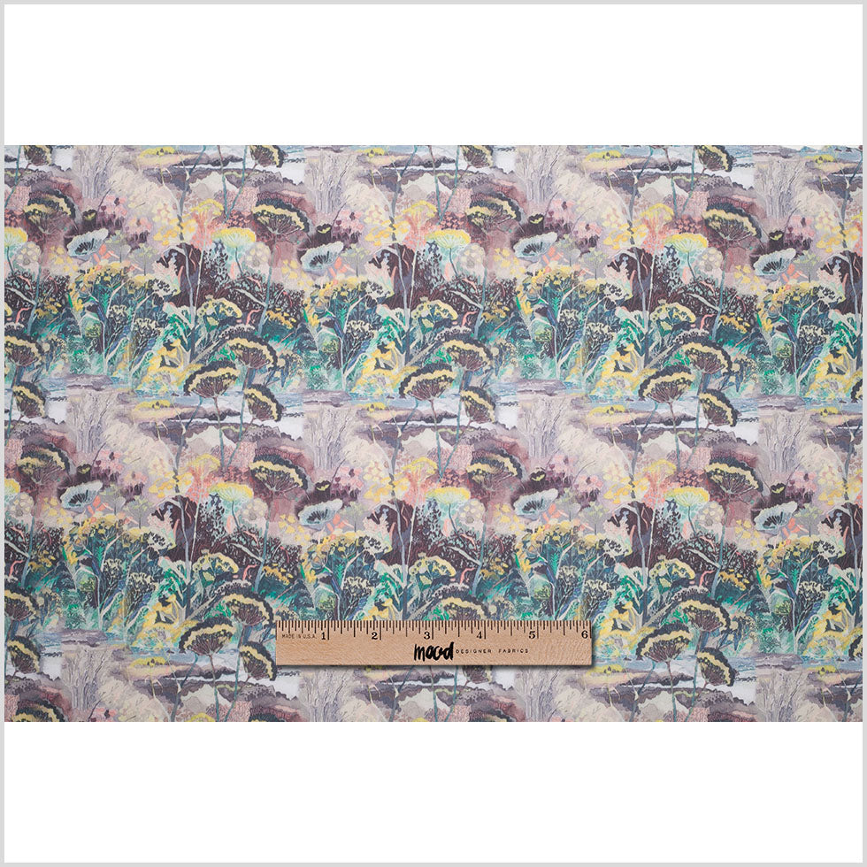 Mystic Swamp Digitally Printed Stretch Neoprene/Scuba Knit