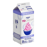 Dannon YoCream Low-Fat Dulce De Leche Frozen Yogurt Mix 0.5 Gallon - 6/Case