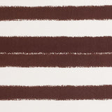 Tanya Taylor Off-White/Earth Striped SIlk Crepe de Chine