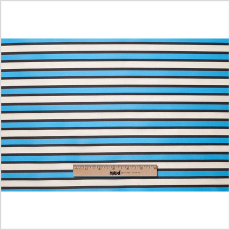 Poly-Cotton Organza/Organdy by Tanya Taylor - Blue Striped